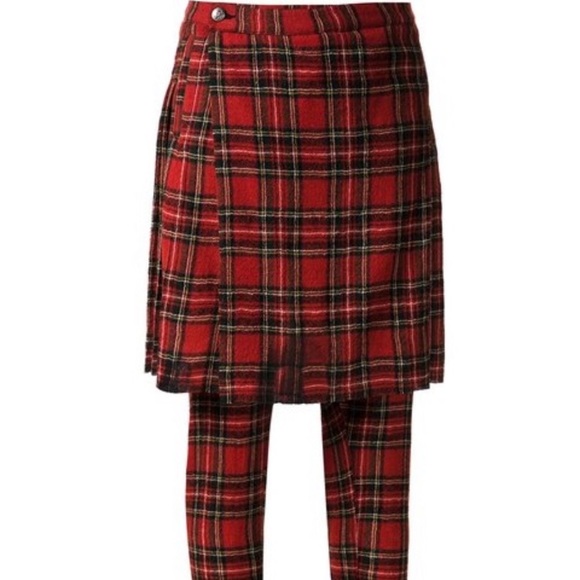R13 plaid skirt pants - Picture 4 of 7